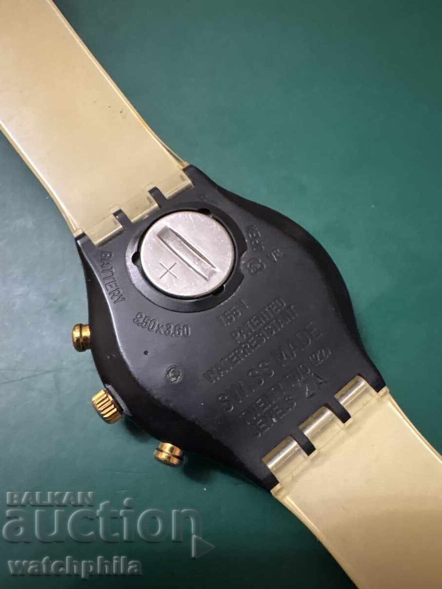 Swatch Chronograph rare watch. Working with price € 0.01 | 0.02 BGN