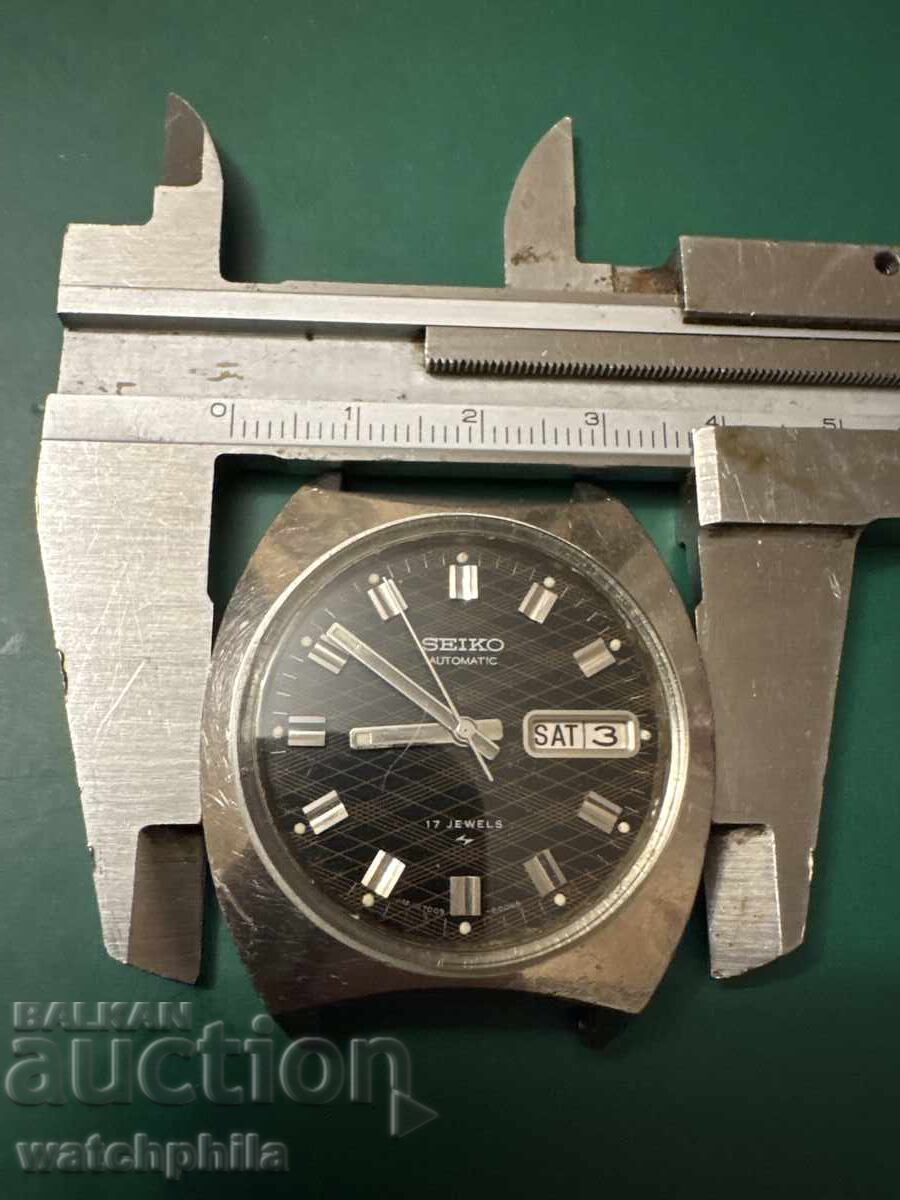 Παράδοση Seiko Automatic ανδρικό ρολόι. Σπάνιο καντράν