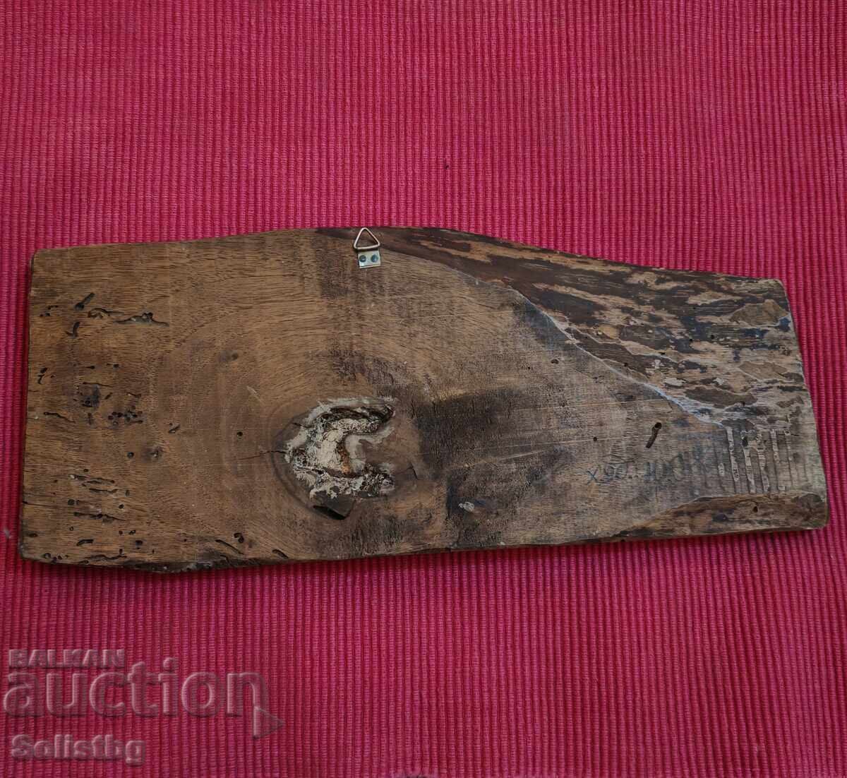 Tablou original, sculptură în lemn - 5