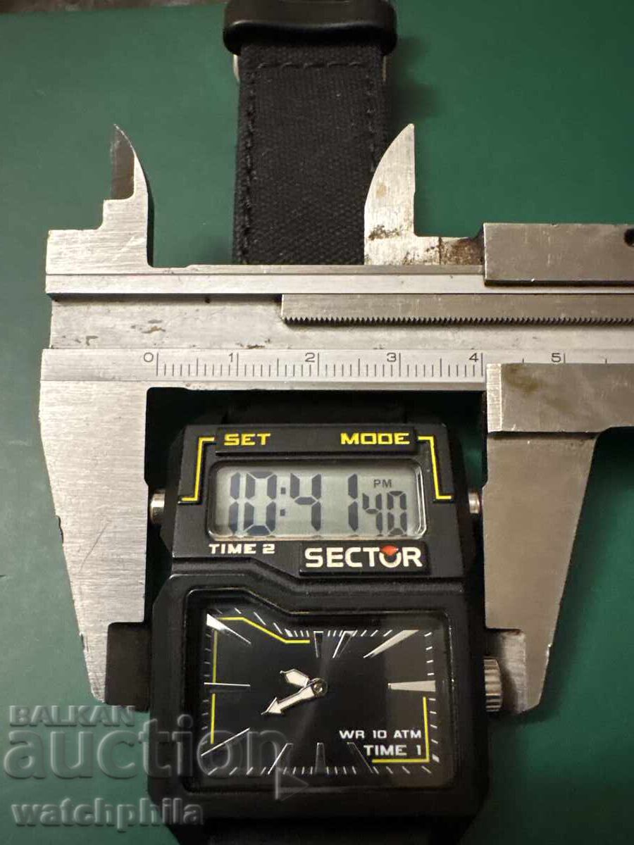 Sector No Limits 1969 , σπάνιο ανδρικό ρολόι, άριστο - 6