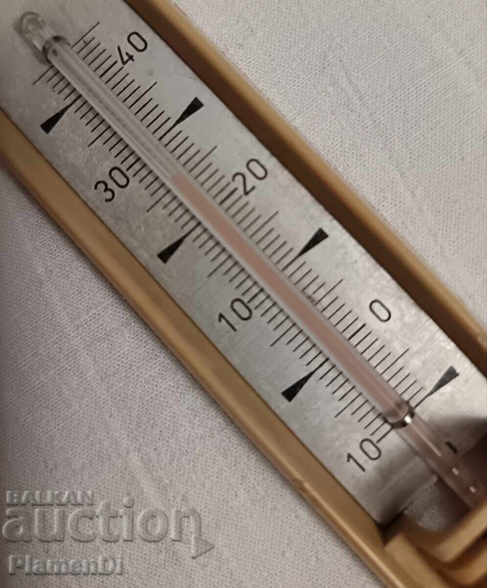 Termometru de cameră bulgăresc vechi, antic, din anii '60 - 6 Termometru de cameră bulgăresc vechi, antic, din anii '60 - 6