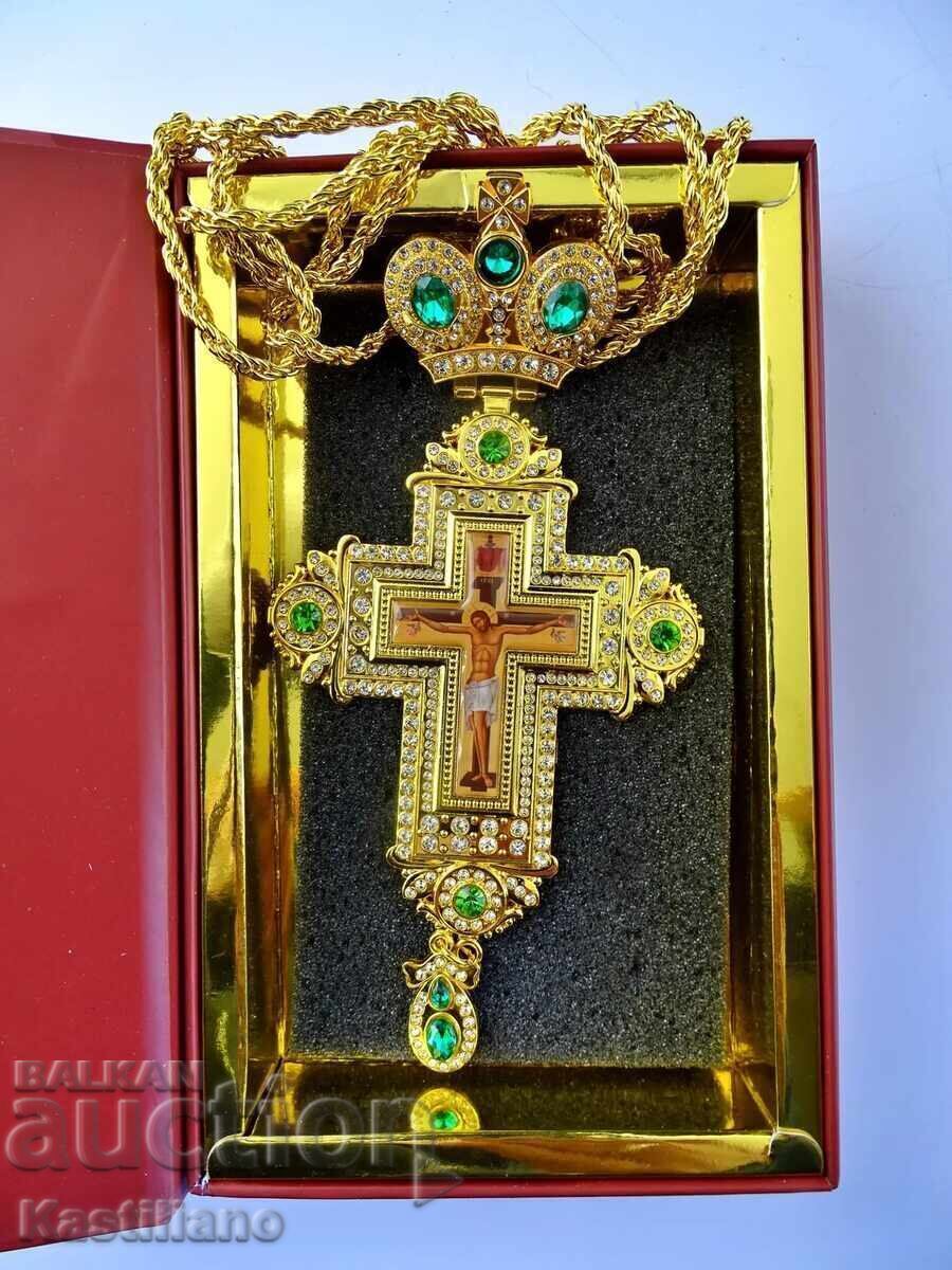 Nouă Cruce Preoțească Ortodoxă de Piept №10
