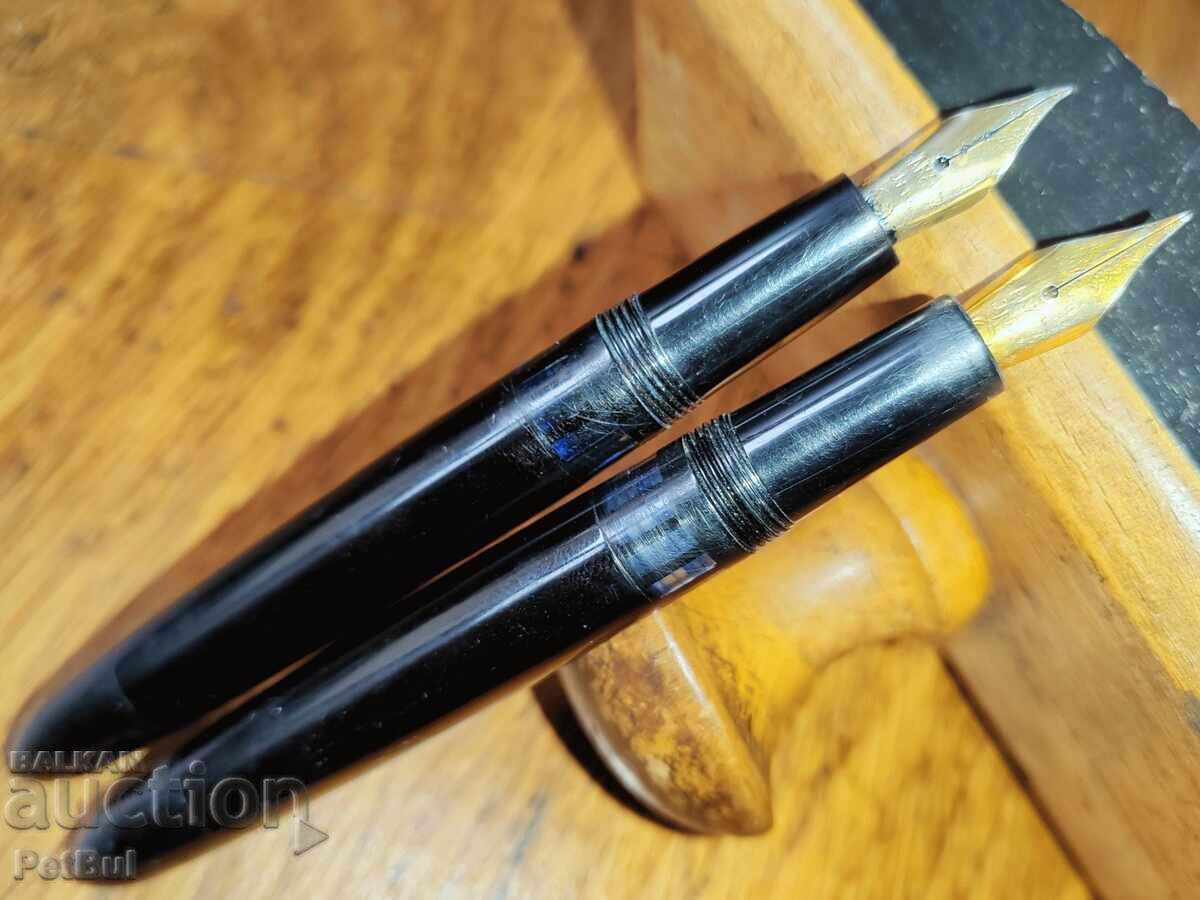 LOT 2 ГАРАНТ Стари Немски Писалки без капачки Garant Pens LOT 2 ГАРАНТ Стари Немски Писалки без капачки Garant Pens
