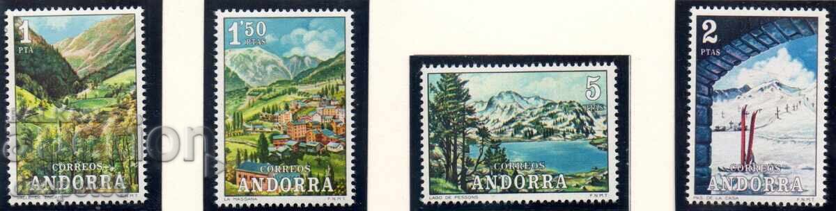 1972. Andorra (spaniolă). Turism