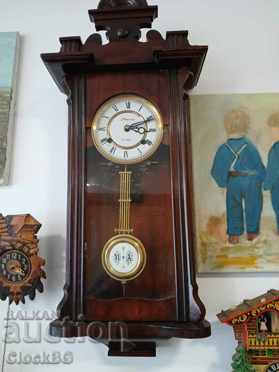 Antique German Wall Clock – 31 Day Regulator (Sunderland) Antique German Wall Clock – 31 Day Regulator (Sunderland)