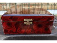 WOODEN JEWELRY BOX