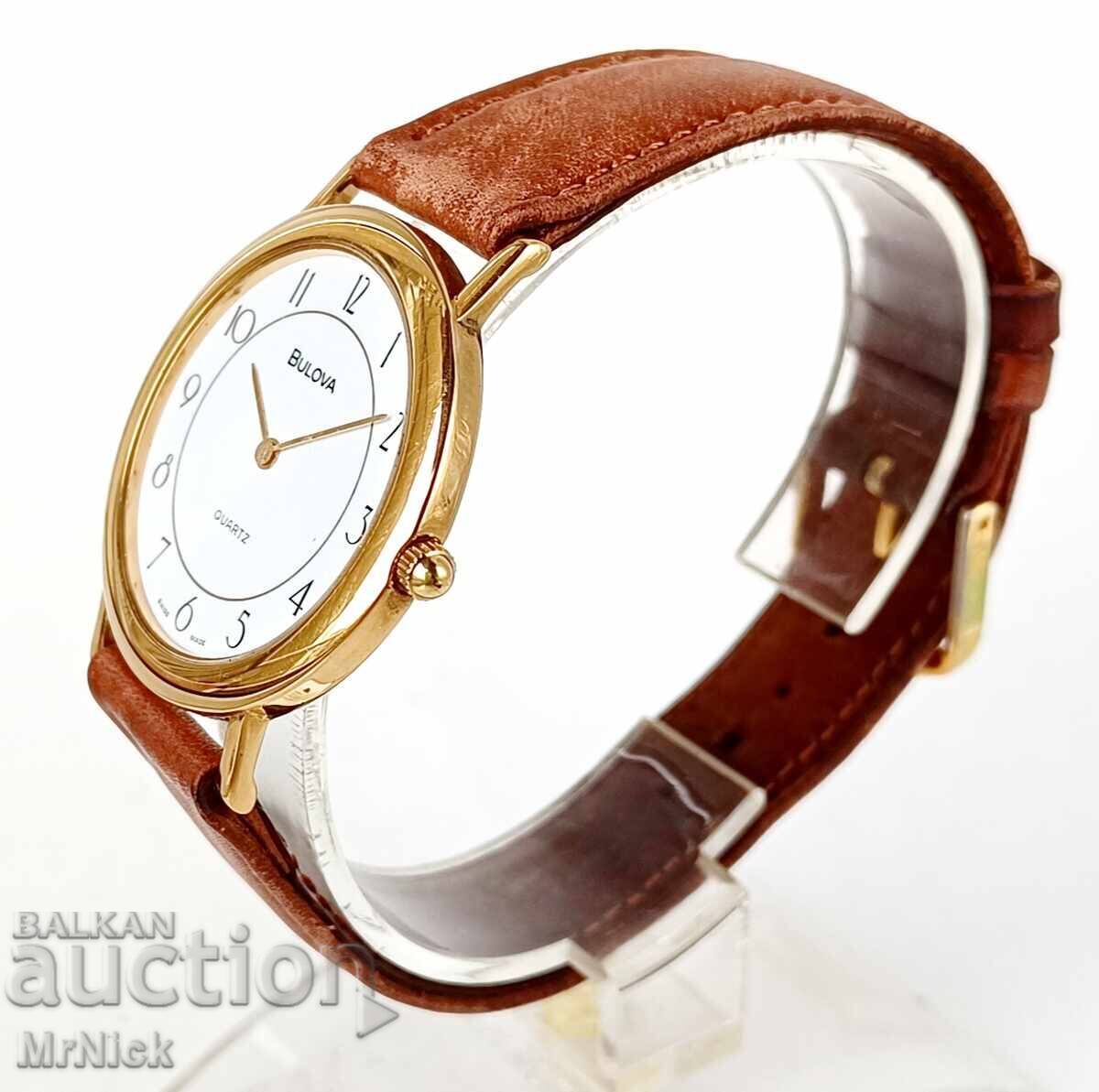 Ceas vintage cuarț Bulova cu preț € 77.00 | 150.60 BGN Ceas vintage cuarț Bulova cu preț € 77.00 | 150.60 BGN