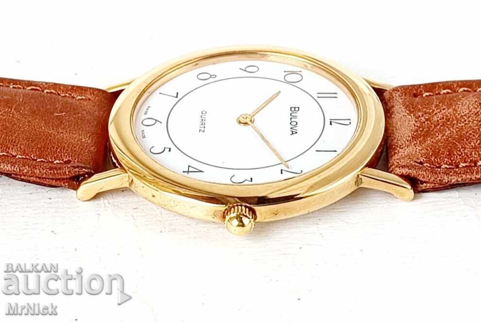 Livrarea Ceas vintage cuarț Bulova Livrarea Ceas vintage cuarț Bulova