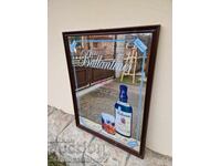 Oglindă publicitară antică superbă