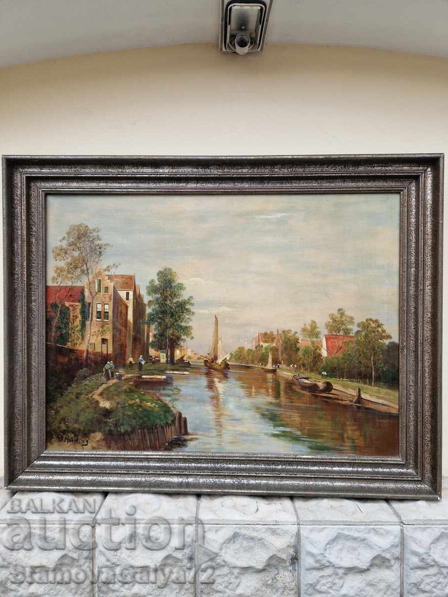 Licitație Top - Un tablou maestru unic, imens, ulei pe pânză