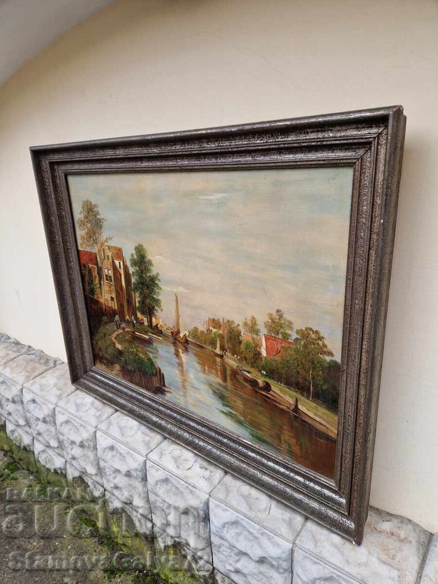 Top - Un tablou maestru unic, imens, ulei pe pânză - 7