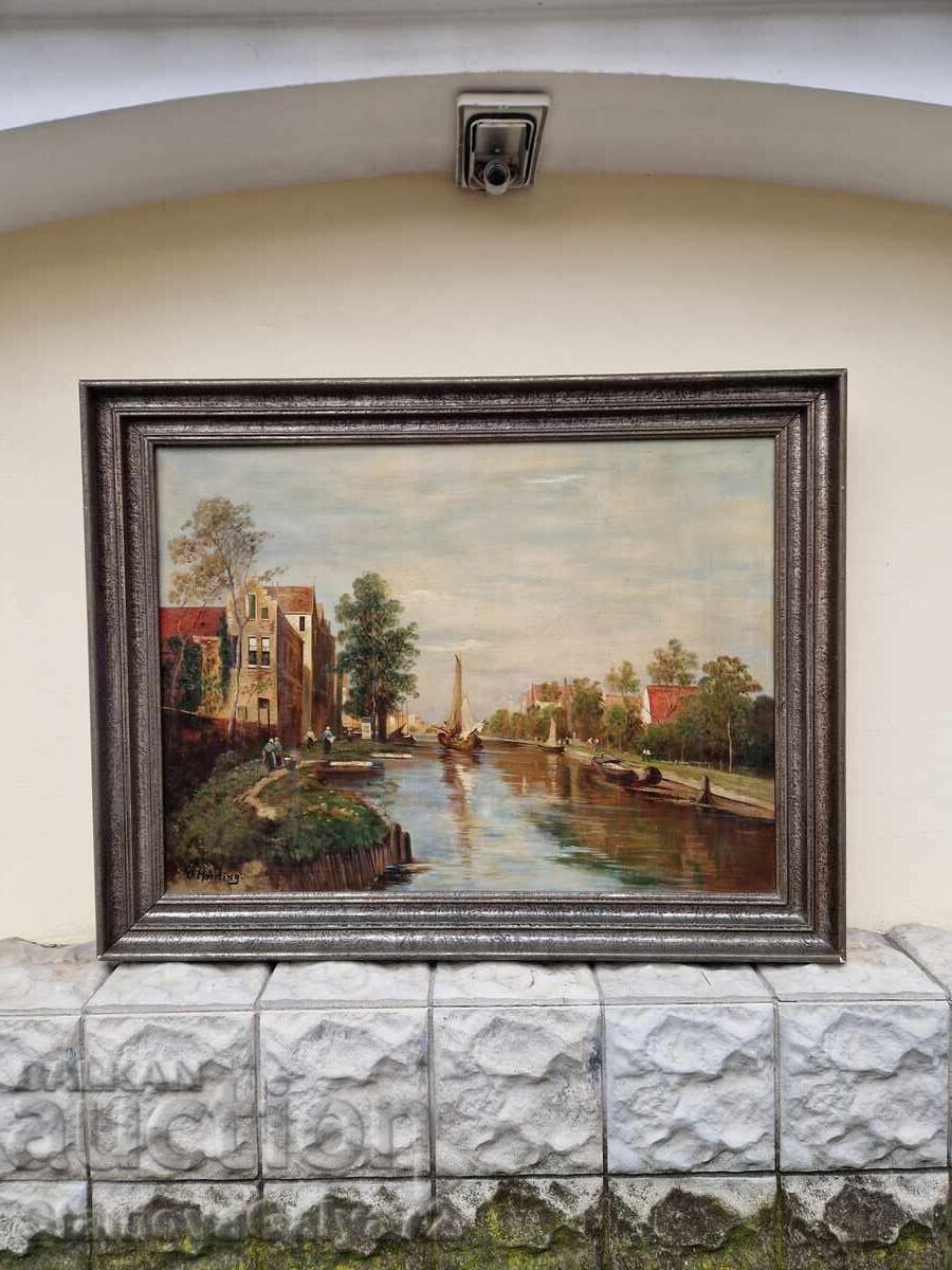 Top - Un tablou maestru unic, imens, ulei pe pânză