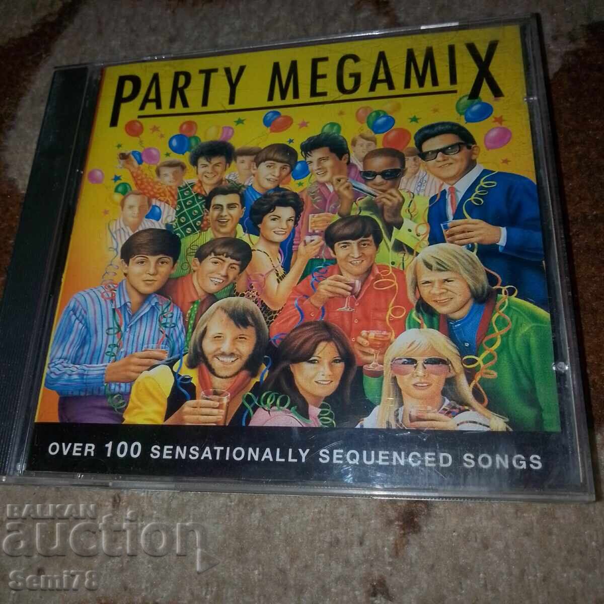 PARTY MEGAMIX - CD - ABBA / ELVIS .....