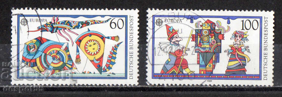 1989. Германия. Европа - Детски игри.