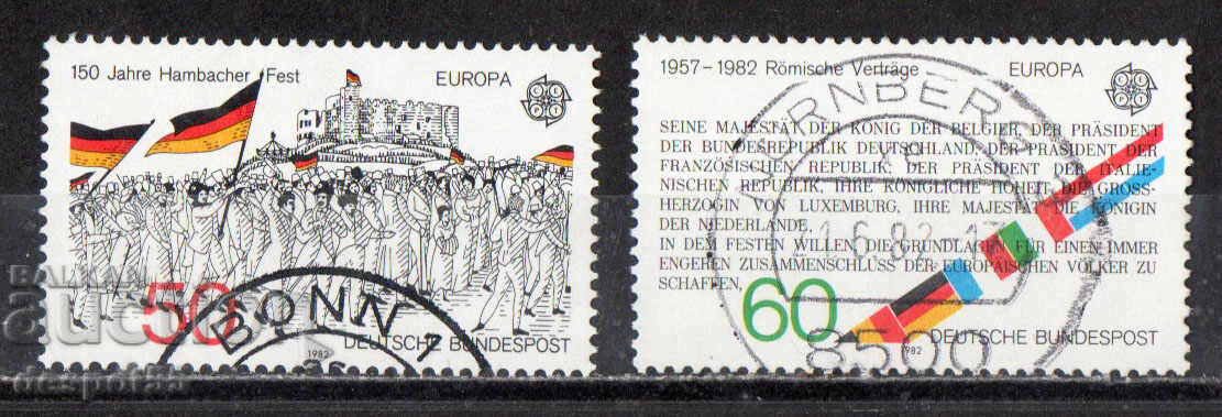 1982. Δυτική Γερμανία. Ευρώπη. Ιστορικά γεγονότα