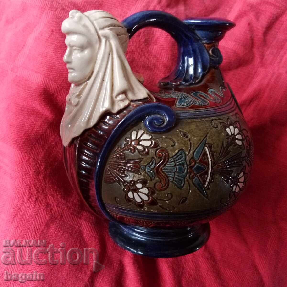 Unique vessel. 19th century