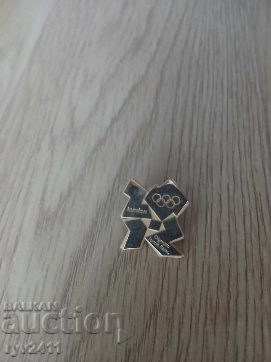 Πολύ σπάνιο σήμα Ολυμπιακοί Αγώνες Λονδίνο 2012 Πολύ σπάνιο σήμα Ολυμπιακοί Αγώνες Λονδίνο 2012