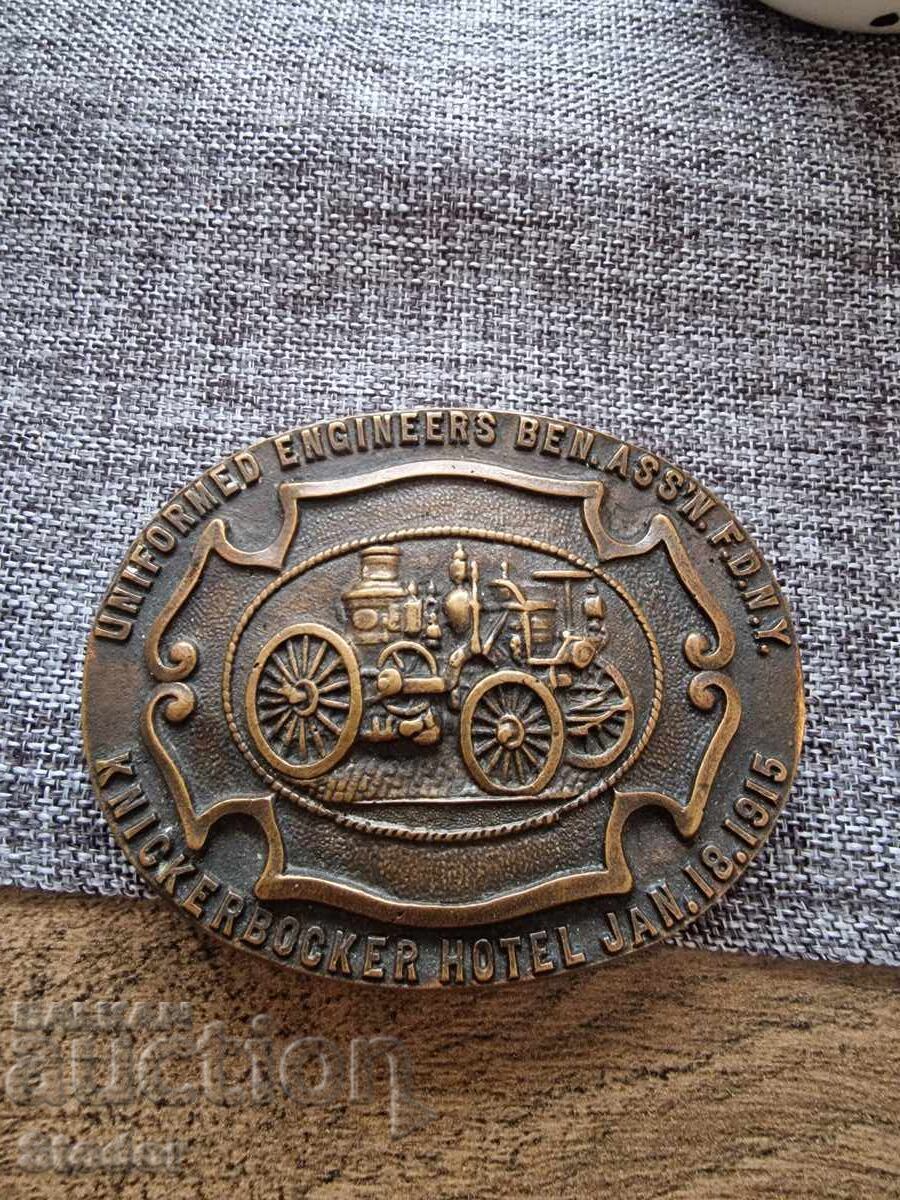 Old bronze paperweight