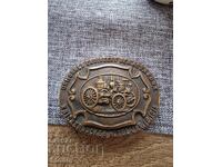 Old bronze paperweight