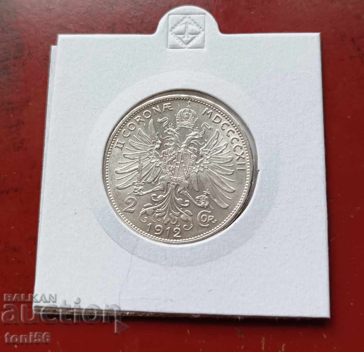 Austria 2 coroane 1912