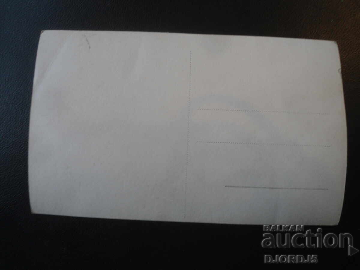 Licitație Hisarya. Cascadă în parc, Carte poștală veche