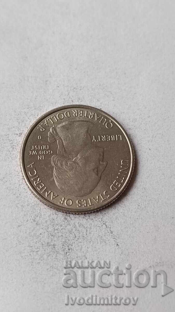 SUA 25 de cenți 2015 D The Blue Ridge Road cu preț € 0.98 | 1.92 BGN SUA 25 de cenți 2015 D The Blue Ridge Road cu preț € 0.98 | 1.92 BGN