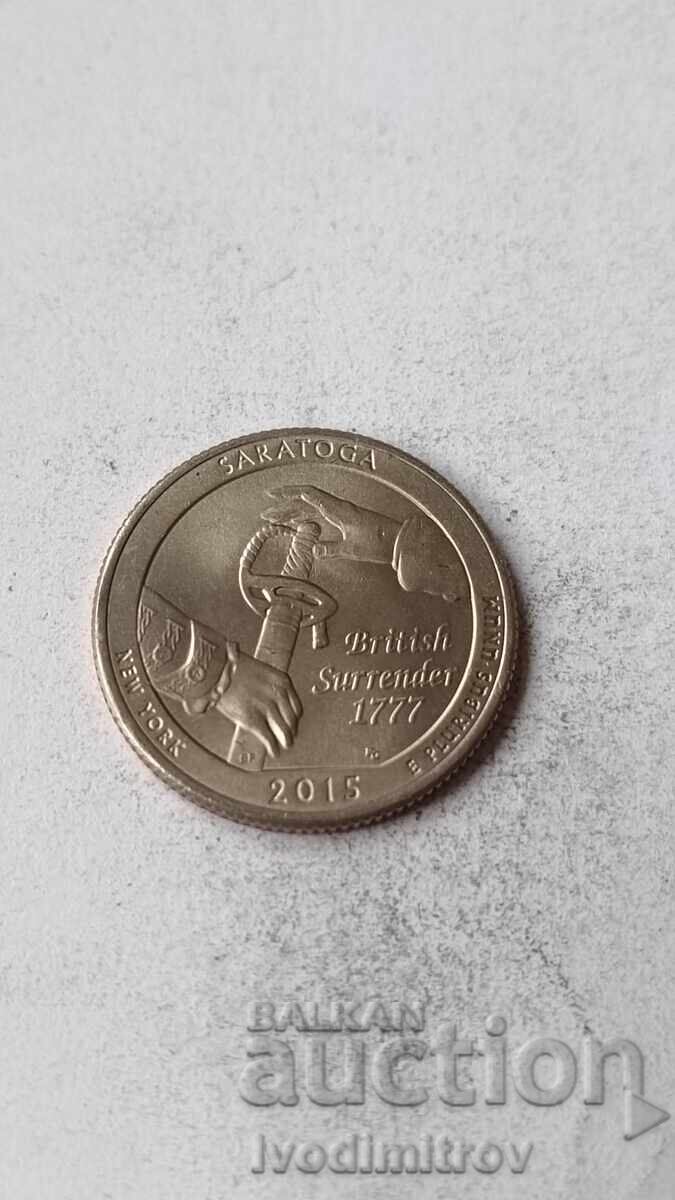 SUA 25 cenți 2015 D SUA 25 cenți 2015 D