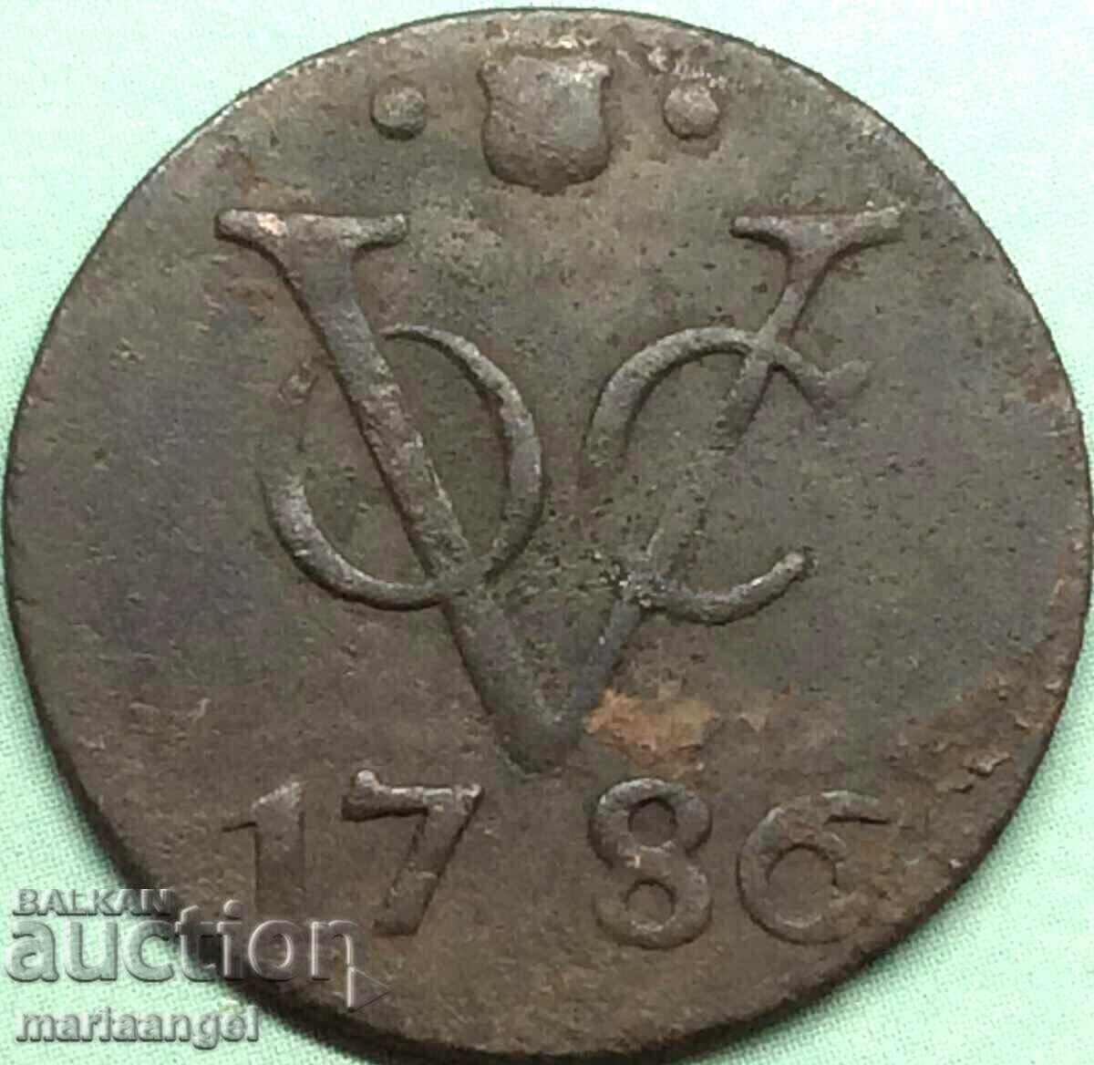 Olanda 1782 1 Duit Cent Provincia Utrecht cu preț € 7.00 | 13.69 BGN