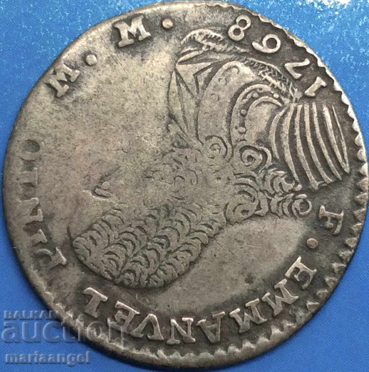 Μάλτα 4 Τάρι 1768 Μάγιστρος Εμμανουήλ Πίντο - σπάνιο - 5