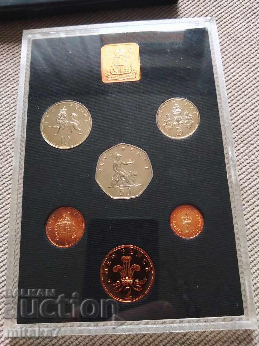 Licitație Set de monede din 1971, Marea Britanie