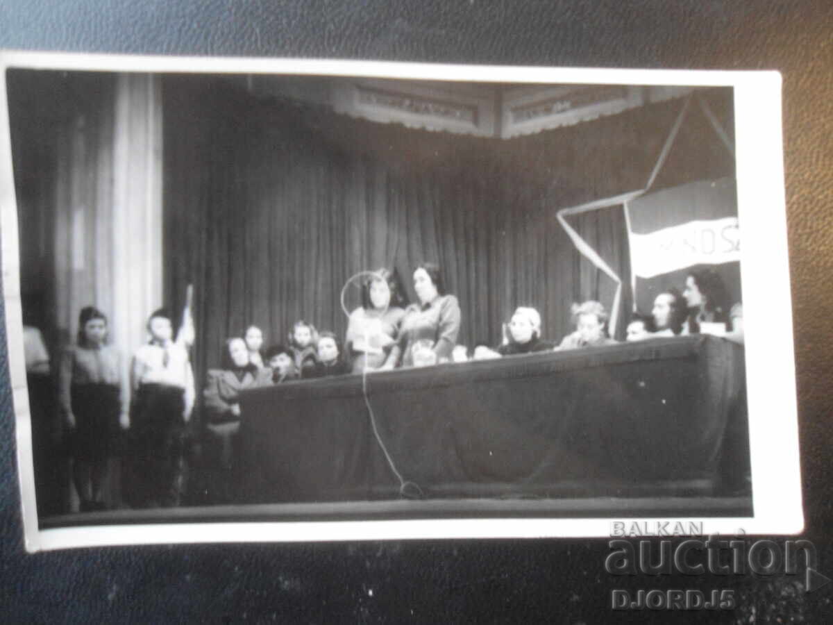 Fotografie veche, 8.12.1948, Ungaria, Tatabánya Fotografie veche, 8.12.1948, Ungaria, Tatabánya