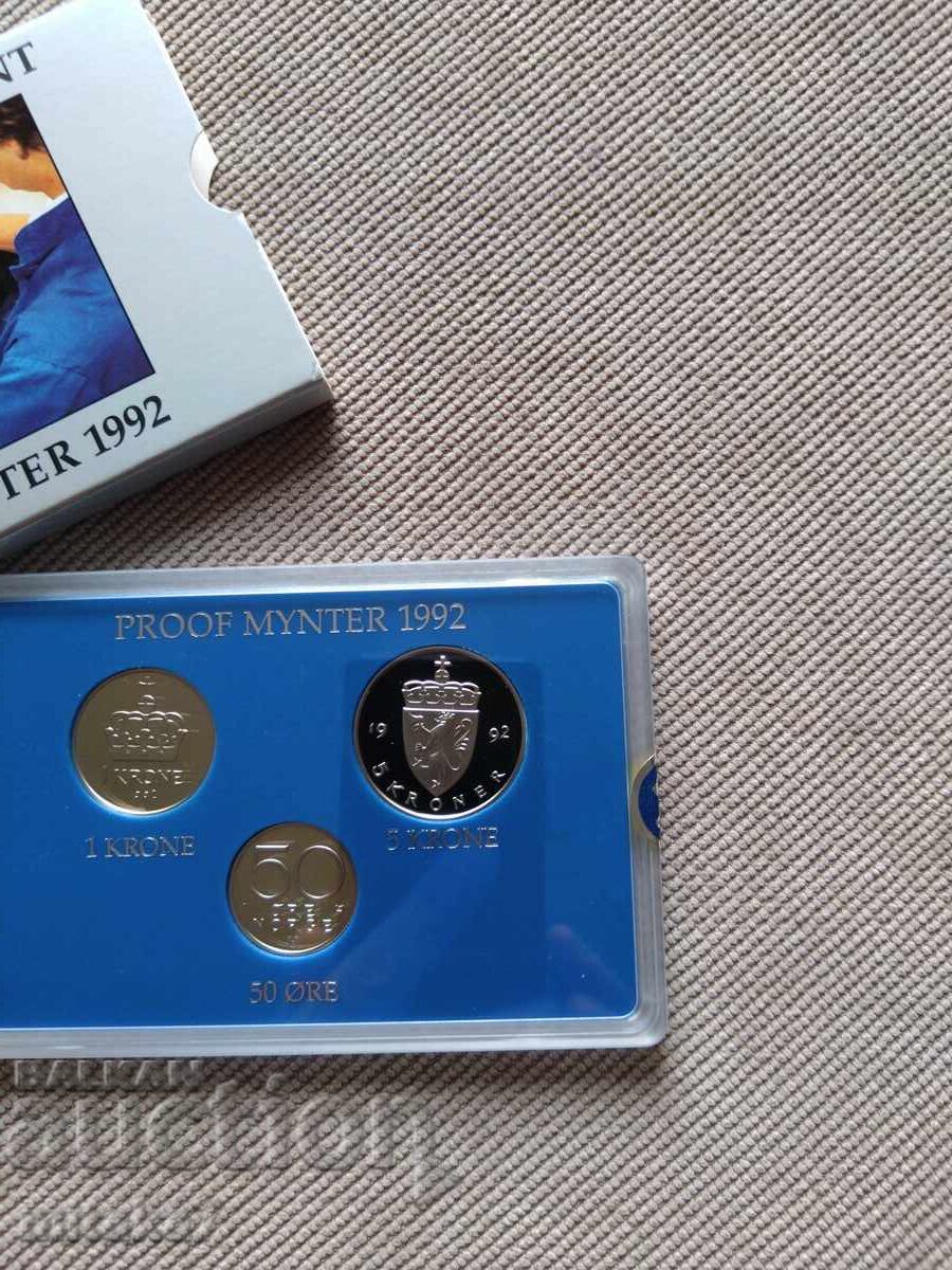 Set de monede, Norvegia, 1992 cu preț € 12.00 | 23.47 BGN