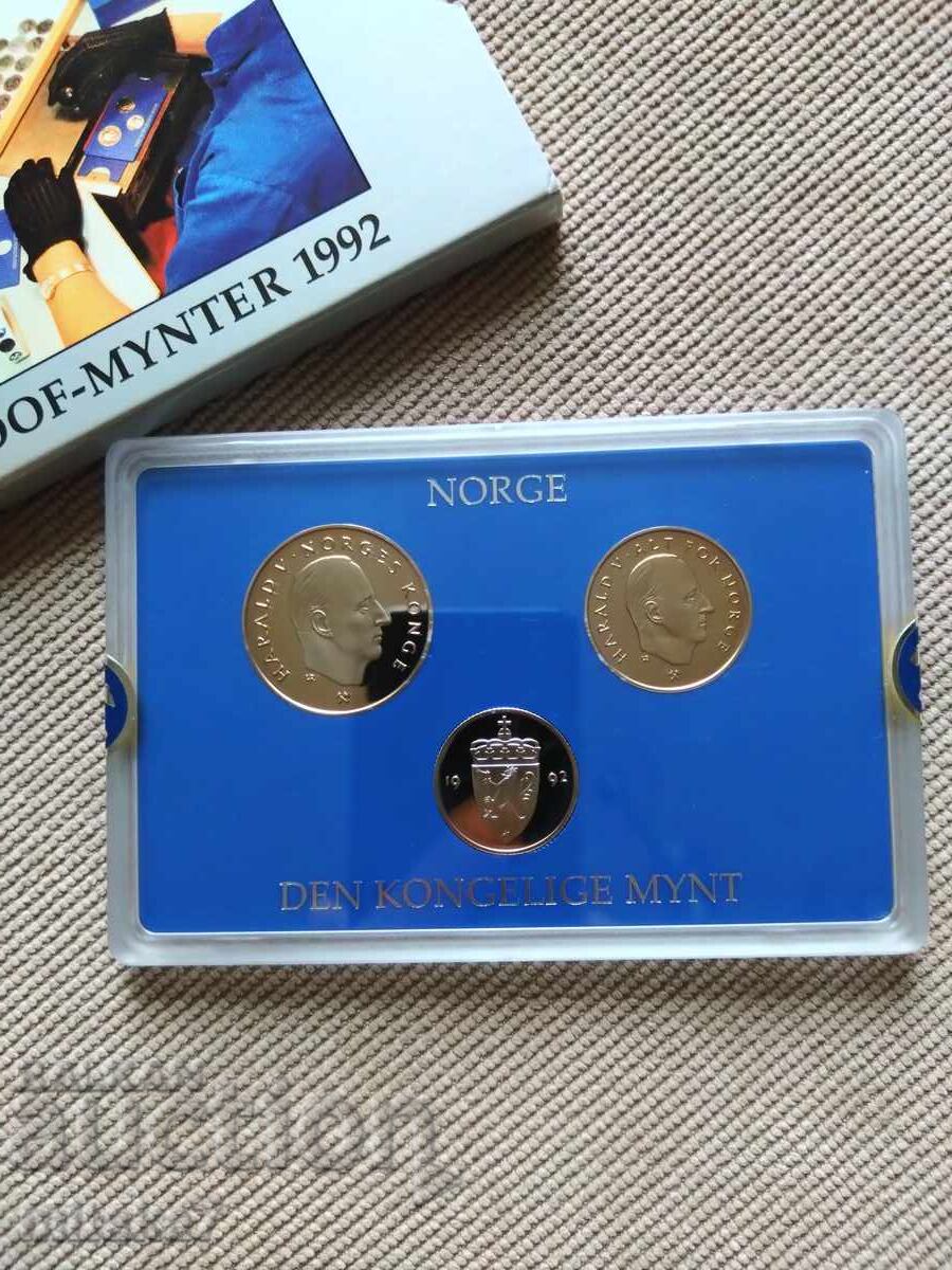 Livrarea Set de monede, Norvegia, 1992