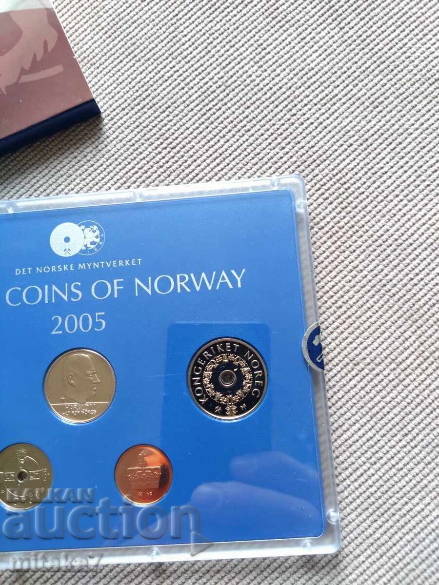 Auction  Coin set, Norway, 2005.