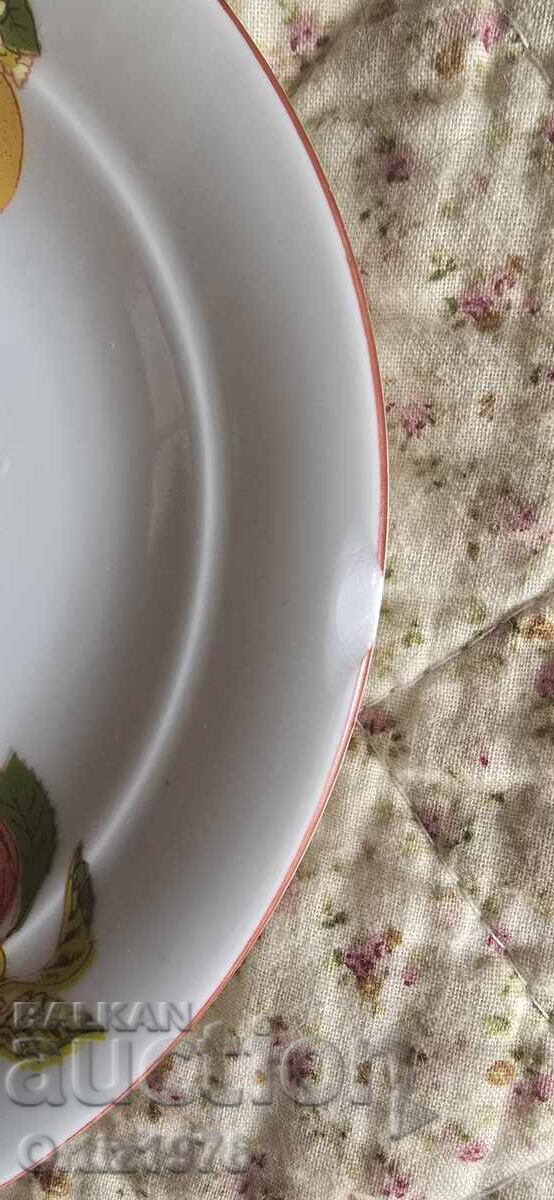 Set of dessert plates, Dyanko Stefanov-Razgrad - 3pcs + 1pc - 7