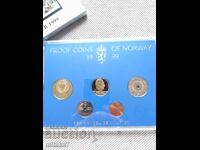 Σετ νομισμάτων, Νορβηγία, 1999.