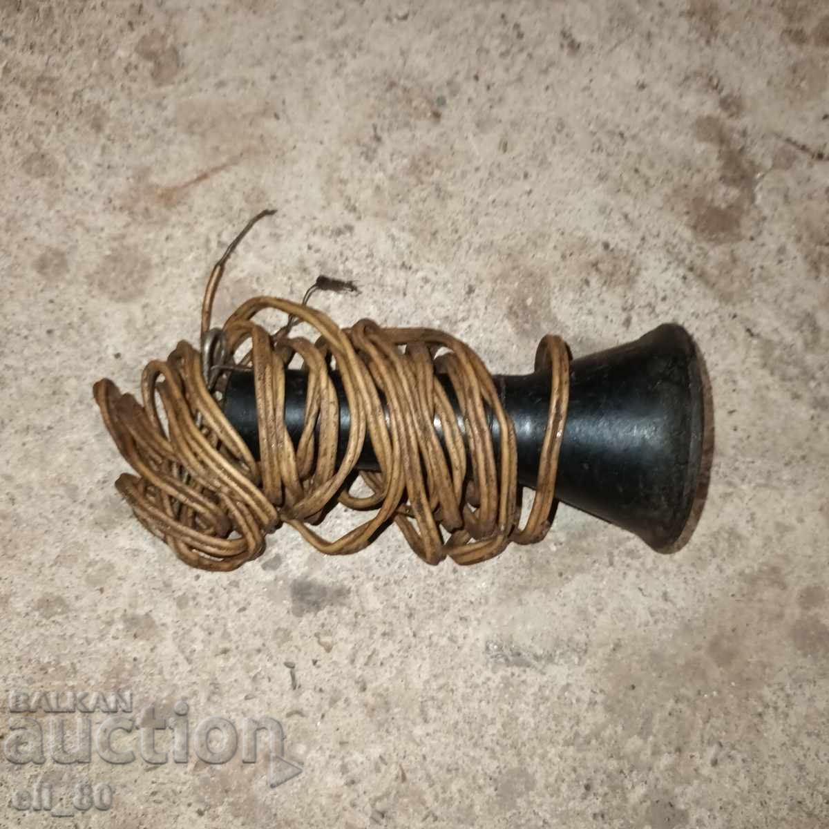 Lampă mobilă din far de mașină retro veche Lampă mobilă din far de mașină retro veche