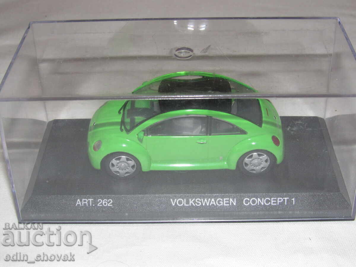 1/43 Detail Cars Platinium VW Volkswagen New Beetle с цена € 6.00 | 11.74 лв.
