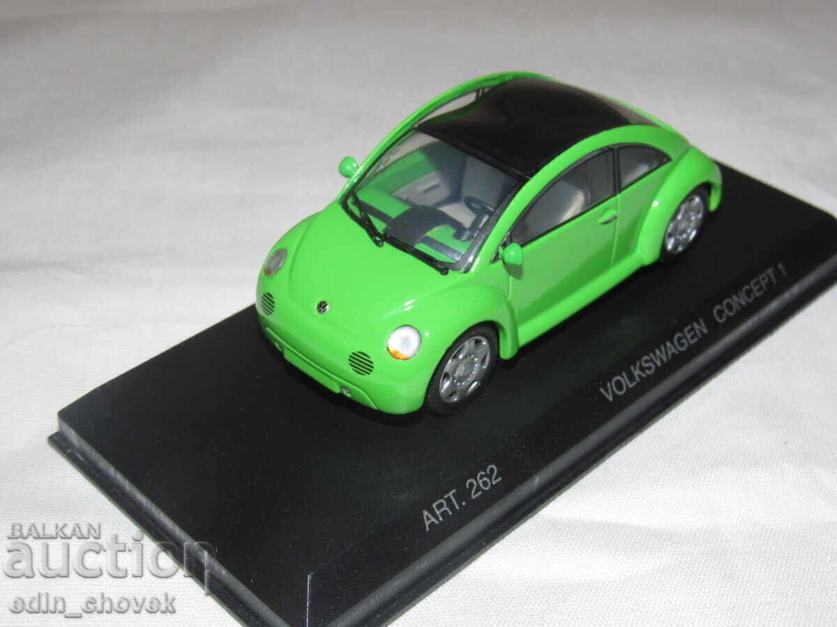 Аукцион 1/43 Detail Cars Platinium VW Volkswagen New Beetle