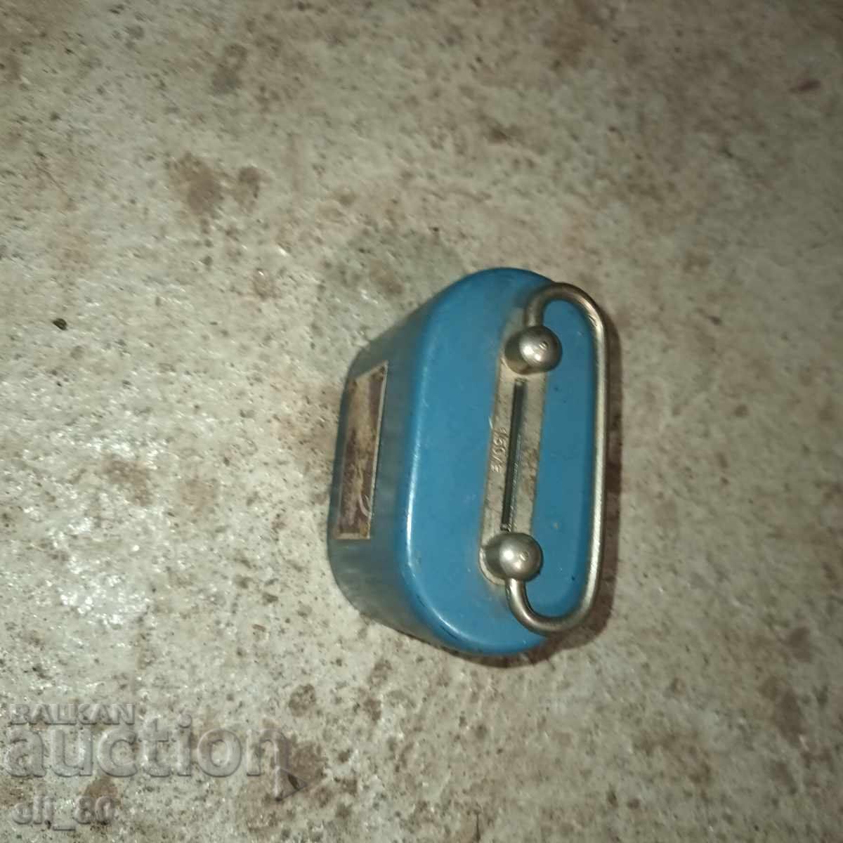 Μεταλλικός κουμπαράς για νομίσματα ..δ σ κ καινούργιος - 7