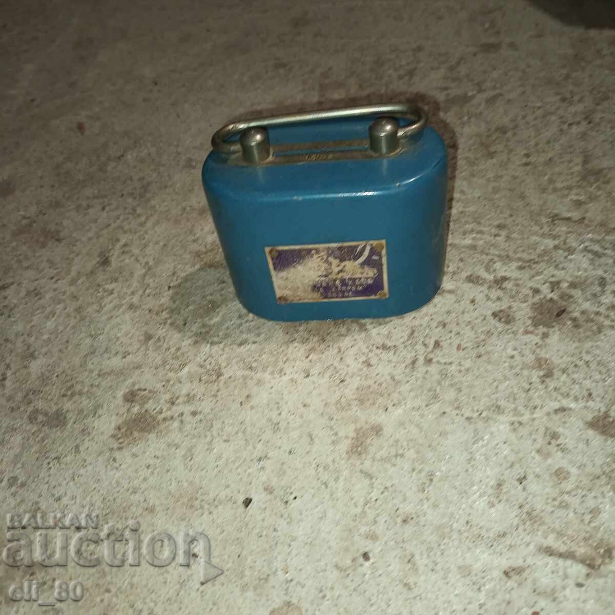 Μεταλλικός κουμπαράς για νομίσματα ..δ σ κ καινούργιος