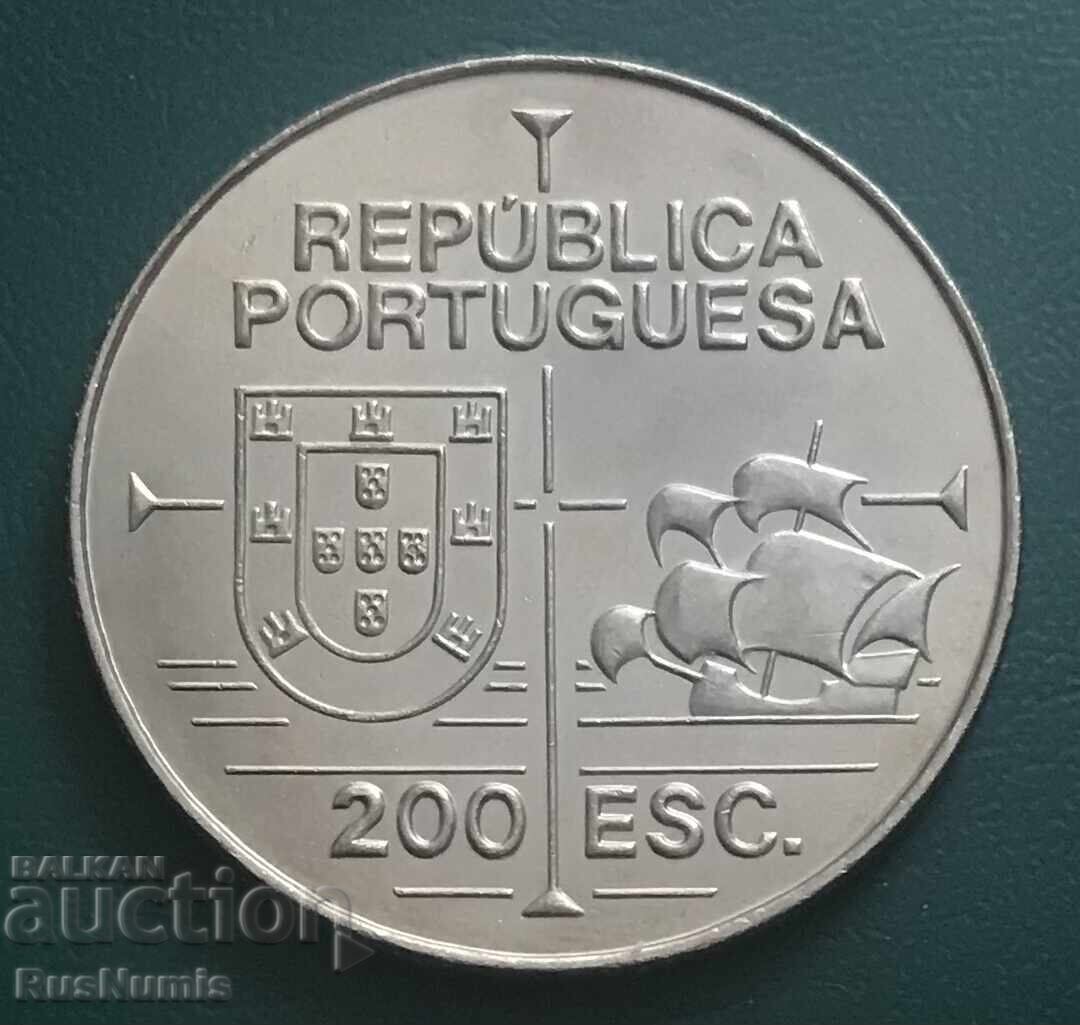 Πορτογαλία. 200 εσκούδο 1992 Καλιφόρνια. με τιμή € 6.65 | 13.01 BGN