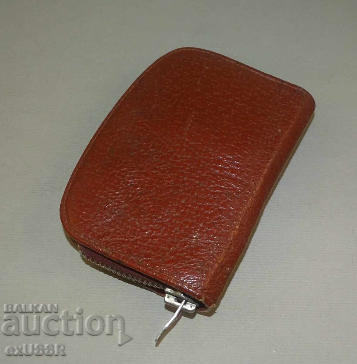 Аукцион Калъф стар туристически комплект с лъжица ПЕТКО ДЕНЕВ