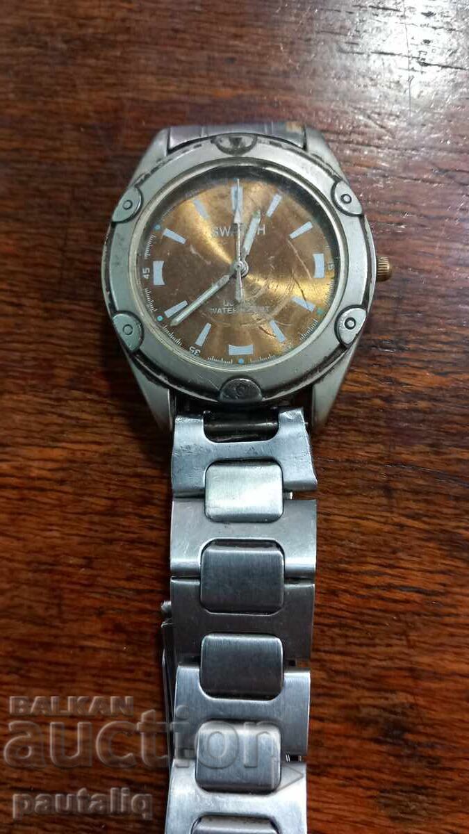 ΑΝΔΡΙΚΟ ΡΟΛΟΪ SWATCH με τιμή € 3.00 | 5.87 BGN