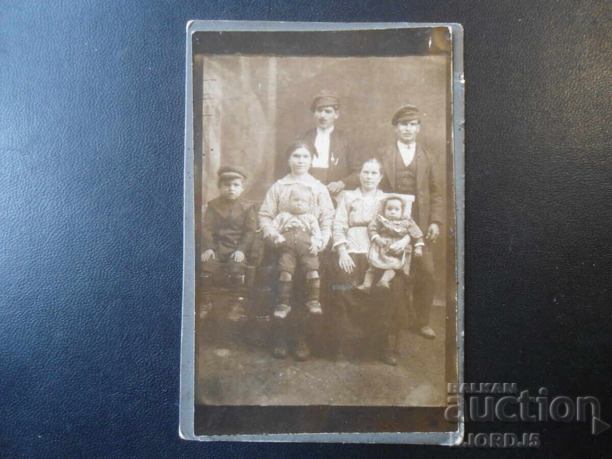 Стара снимка, картон, 29.Х.1922 год.