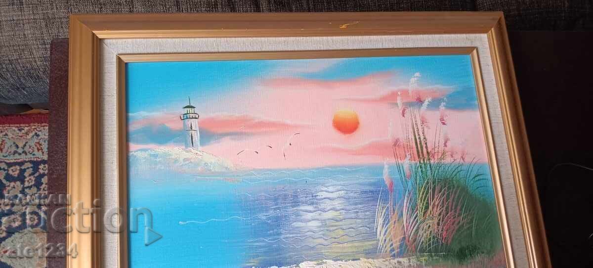 Auction  Oil painting on canvas