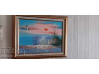 Ελαιογραφία σε καμβά