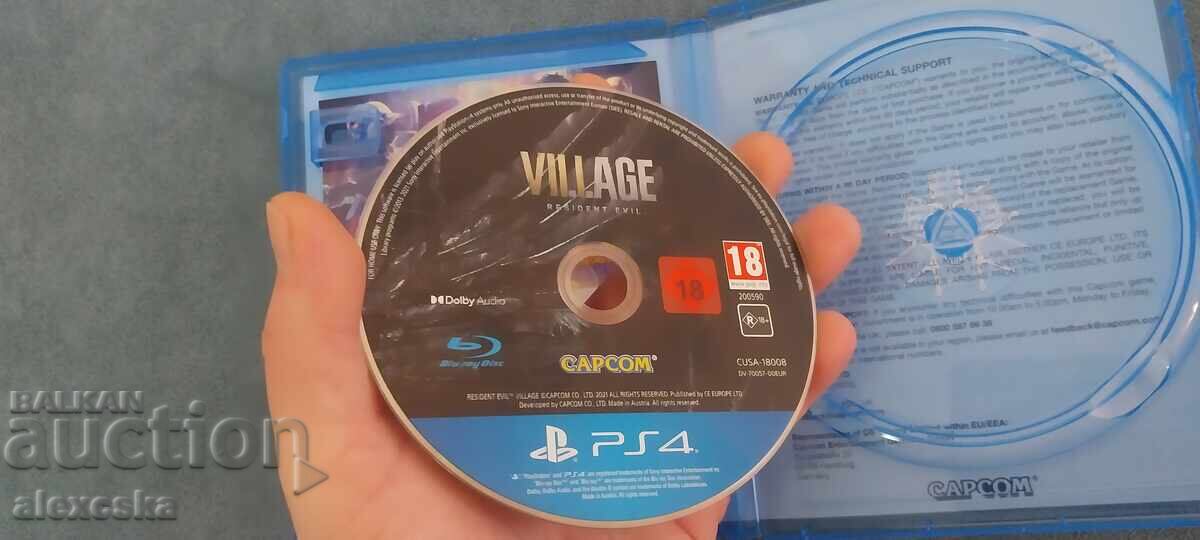 Licitație Resident Evil / VILLAGE - PS4