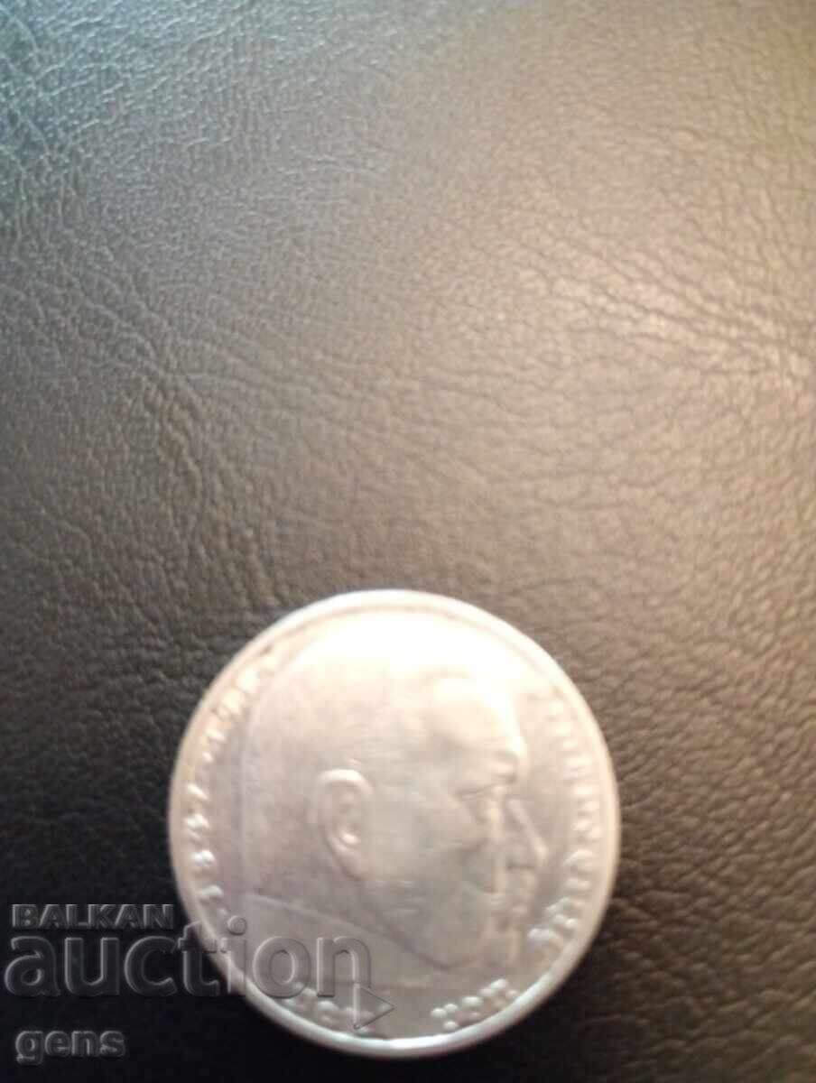 Germania 2 mărci 1937 argint cu preț € 18.00 | 35.20 BGN