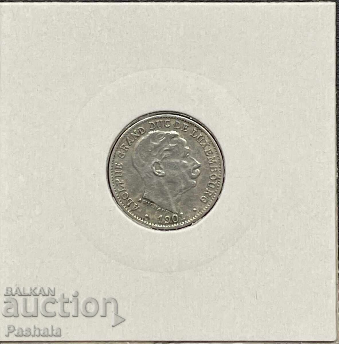 Λουξεμβούργο 5 σεντ 1901 με τιμή € 5.00 | 9.78 BGN